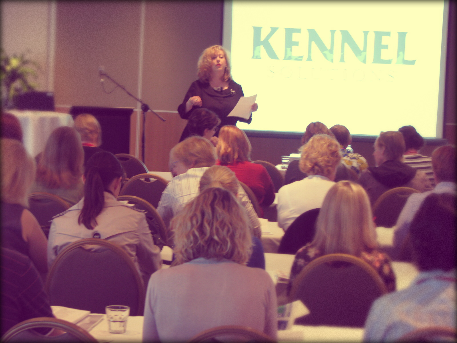 Shannon Heggem on stage