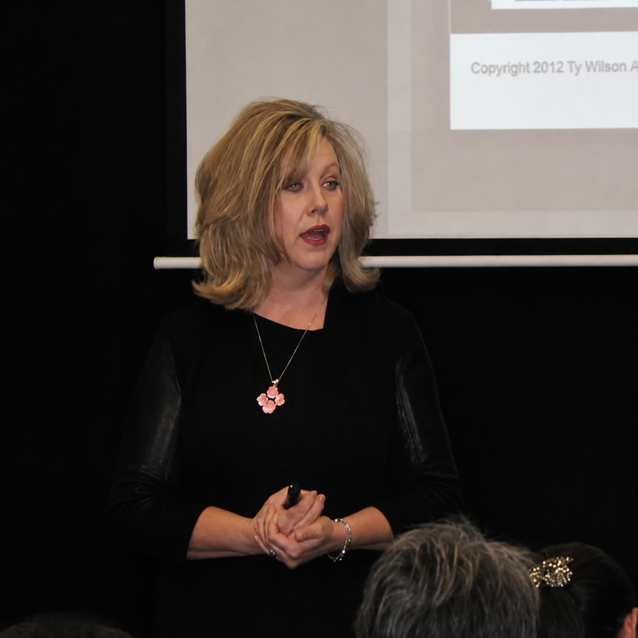 Shannon Heggem speaking